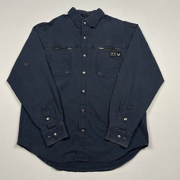 Vintage Harley Davidson Snap Down Shirt - Picture 1 of 8